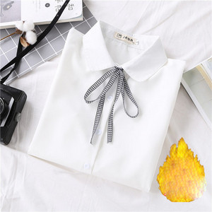 Modern női ing fehér szalaggal