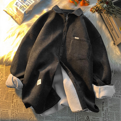 Paks sooja voodriga sügis-talvine särk