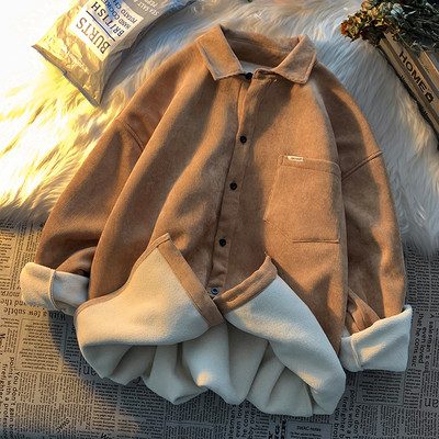 Paks sooja voodriga sügis-talvine särk