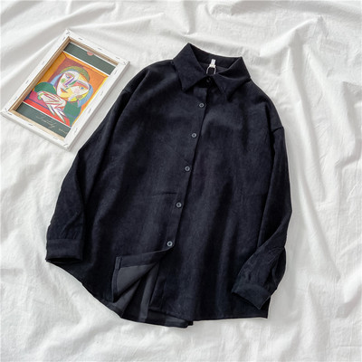 Γυναικείο πουκάμισο κλασικό μοντέλο με κουμπιά και κλασικό κολάρο