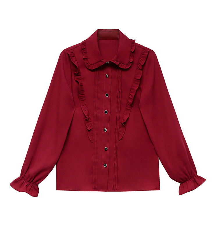 Uut mudelit veinipunaste lokkidega kevadsärk