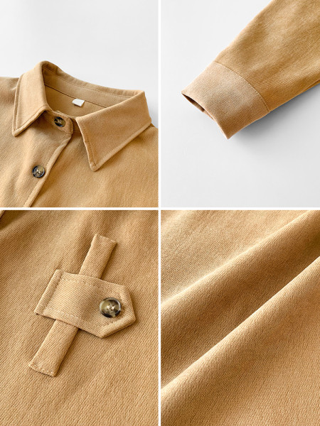 Ženska košulja u retro stilu na gumbe