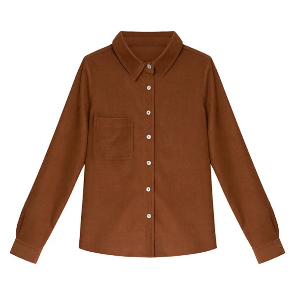 Naiste talvesärk klassikalise kraega - ühevärviline mudel