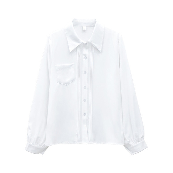 Új modell női ing fehér színben, szalaggal