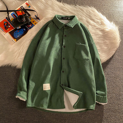 Casual γυναικείο πουκάμισο με έμβλημα και τσέπη