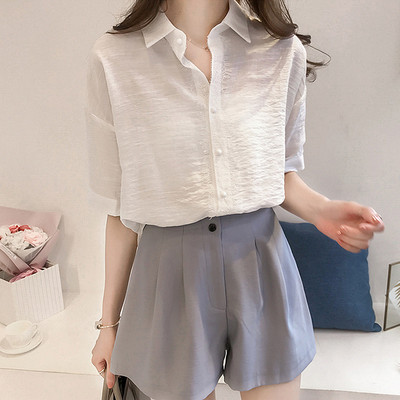 Női ing 3/4-es ujjal és csipkével