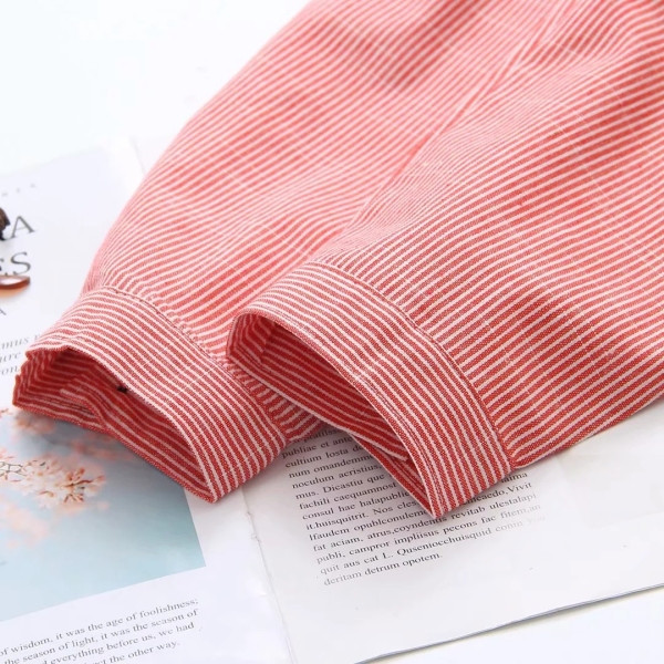 Új modell női ing hímzéssel és gombokkal