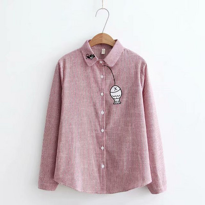 Μοντέρνο γυναικείο πουκάμισο με κουμπιά - διάφορα μοντέλα