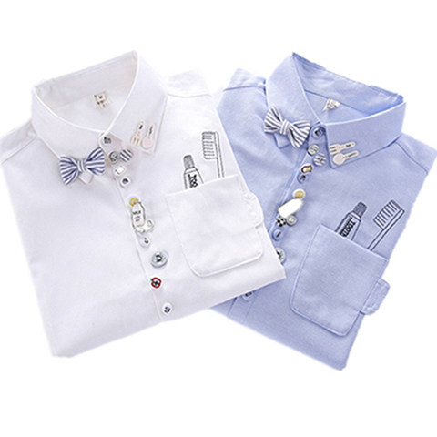 Naiste vabaaja särk värviliste nööpide ja valge ja sinise paelaga