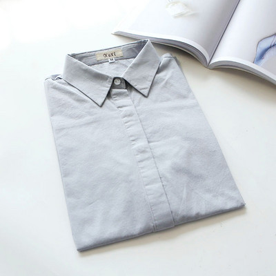 Casual γυναικείο πουκάμισο με γιακά και κουμπιά