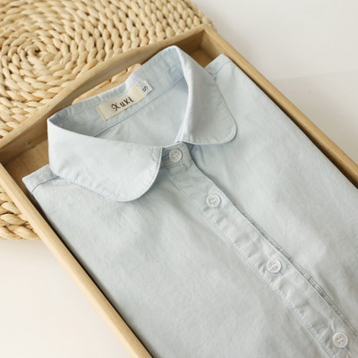 Casual γυναικείο πουκάμισο με γιακά και κουμπιά