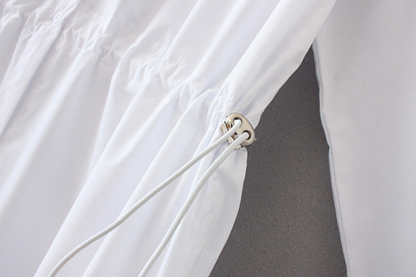 Női alkalmi ing fűzővel és klasszikus gallérral