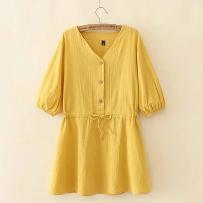 Új modell női ing fűzős és 3/4-es ujjú