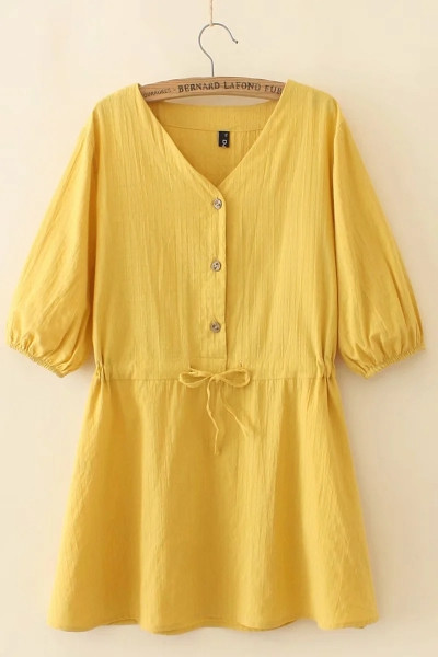 Új modell női ing fűzős és 3/4-es ujjú