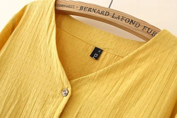 Új modell női ing fűzős és 3/4-es ujjú