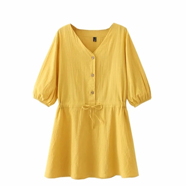 Új modell női ing fűzős és 3/4-es ujjú