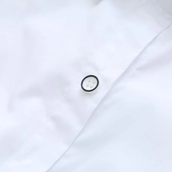 Modern női ing hosszú ujjal - fehér színű