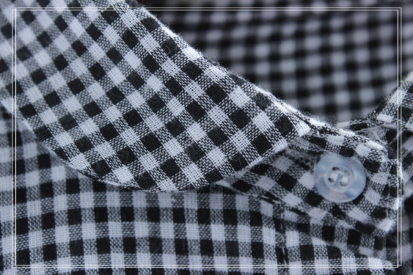 Női kockás ing mindennapi használatra