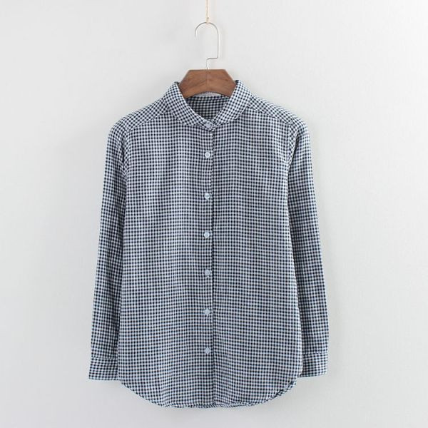 Női kockás ing mindennapi használatra