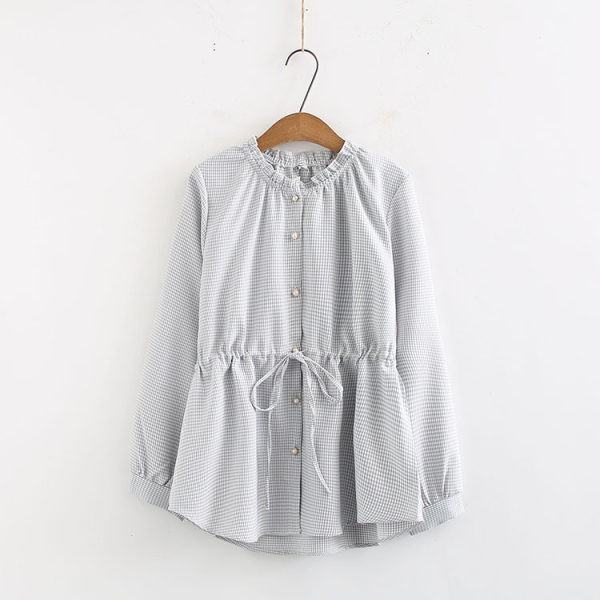 Női alkalmi ing gombokkal és nyakkendőkkel három színben