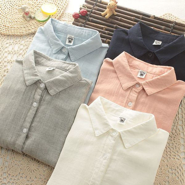 Női ing különböző színekben - sima modell