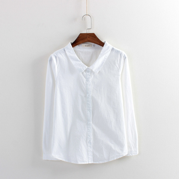 Naiste vabaaja särk ebastandardse kraega