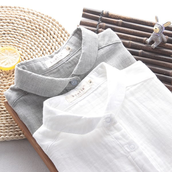 Naiste puuvillase särgi tavaline mudel