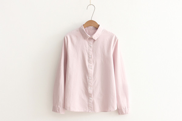 Uue mudeli klassikalise kraega naiste särk - kaks mudelit