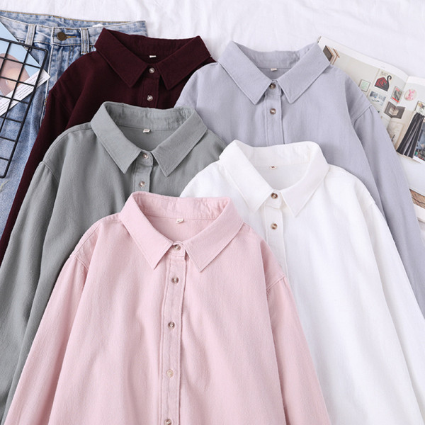 Sima ing modell klasszikus gallérral - többféle színben