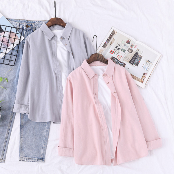 Sima ing modell klasszikus gallérral - többféle színben