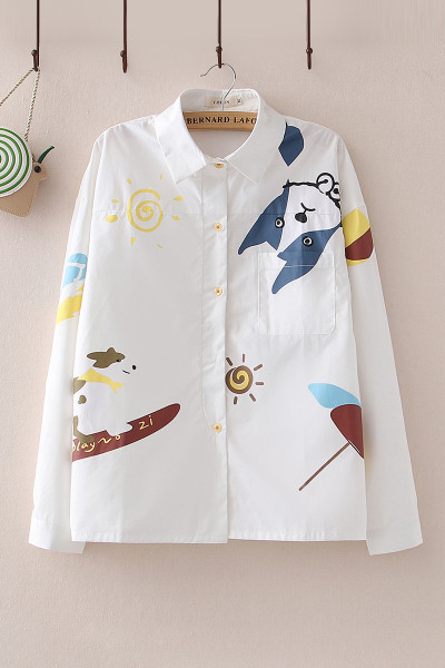 Uue mudeli naiste särk - aplikatsiooni ja klassikalise kraega