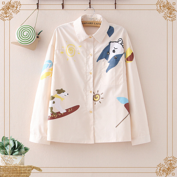 Uue mudeli naiste särk - aplikatsiooni ja klassikalise kraega