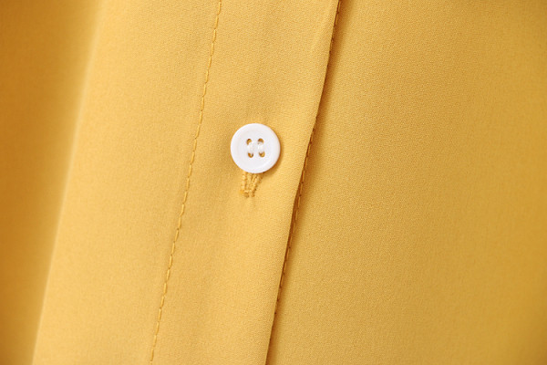 Női alkalmi ing rövid ujjal és szalaggal