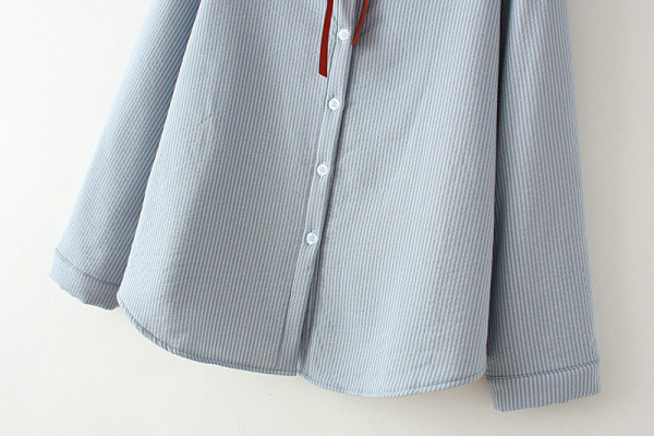 Női alkalmi ing szalaggal és gombokkal több színben