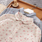 Virágmintás női alkalmi ing