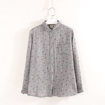 Virágmintás női alkalmi ing