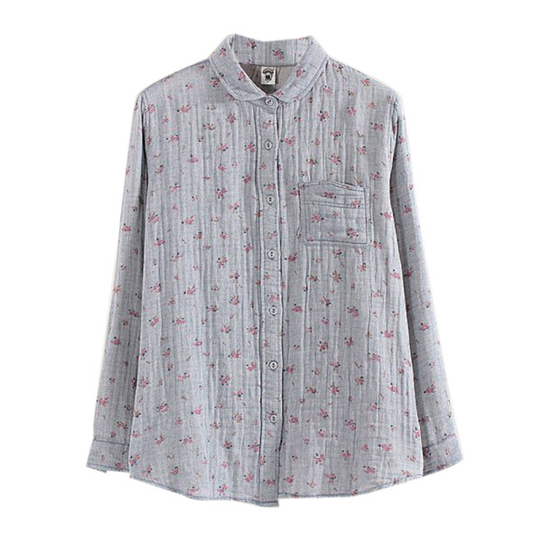 Virágmintás női alkalmi ing