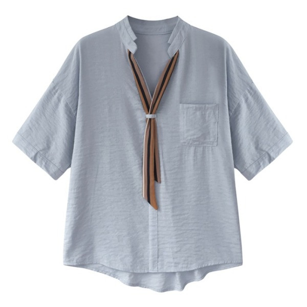 Modern női ing zsebbel