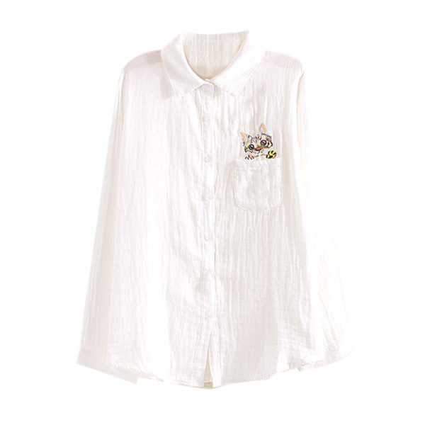 Pamut ing zsebbel és hímzéssel