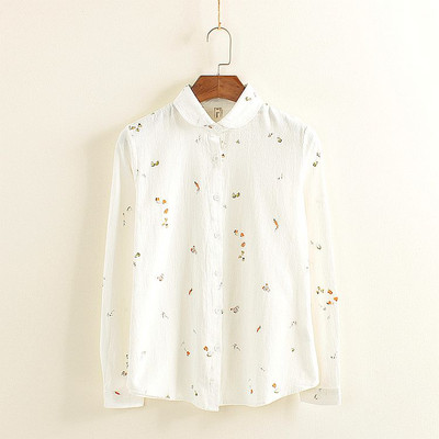 Női pamut ing színes nyomattal