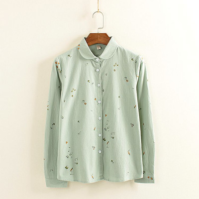 Női pamut ing színes nyomattal