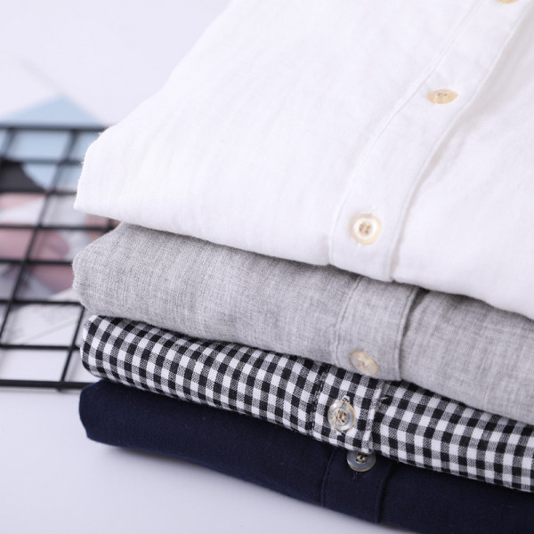 Ruuduline puuvillase särgi lai mudel