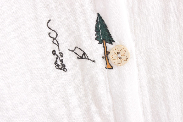 Női pamut ing színes nyomattal