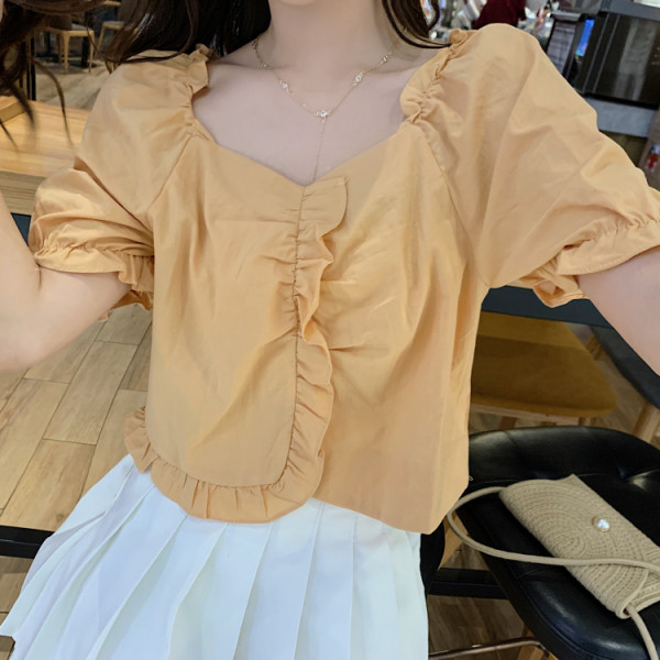 Új modell rövid ujjú női ing