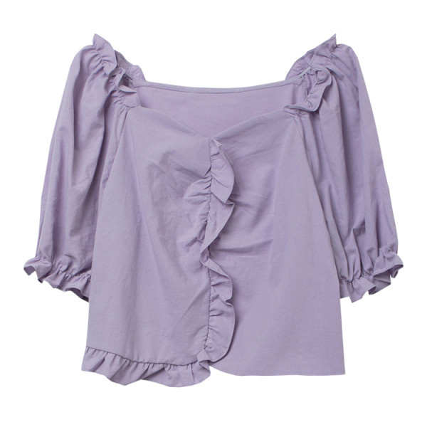 Új modell rövid ujjú női ing