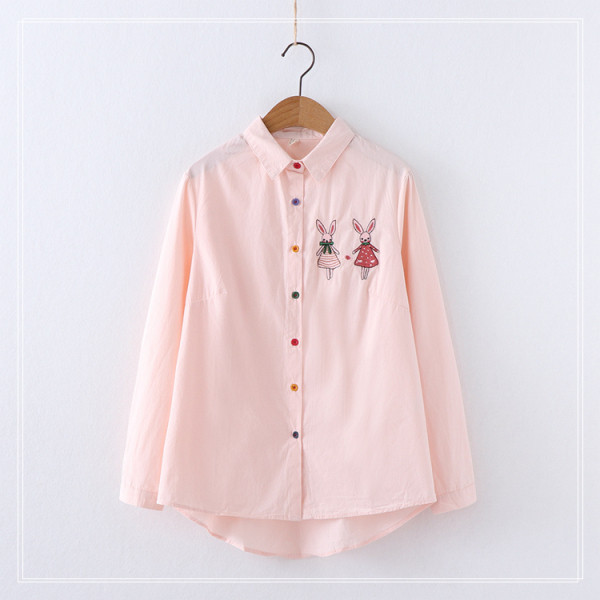 Alkalmi ing színes gombokkal és hímzéssel