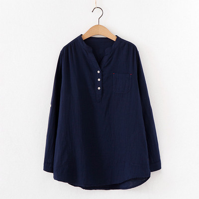 Női alkalmi ing spitz nyakkivágással