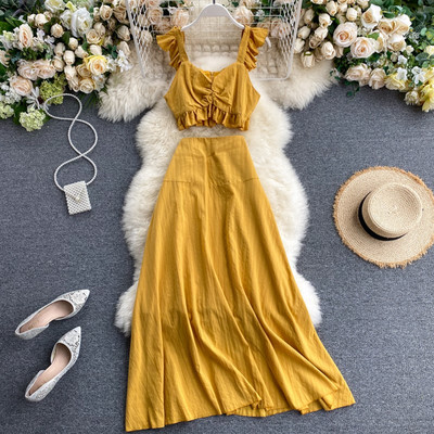 Dnevni ženski set - dva dijela primjeren za ljeto