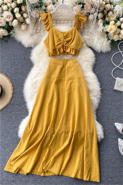 Dnevni ženski set - dva dijela primjeren za ljeto