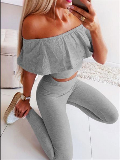 Igapäevane retuuside ja lokkidega pluusi komplekt